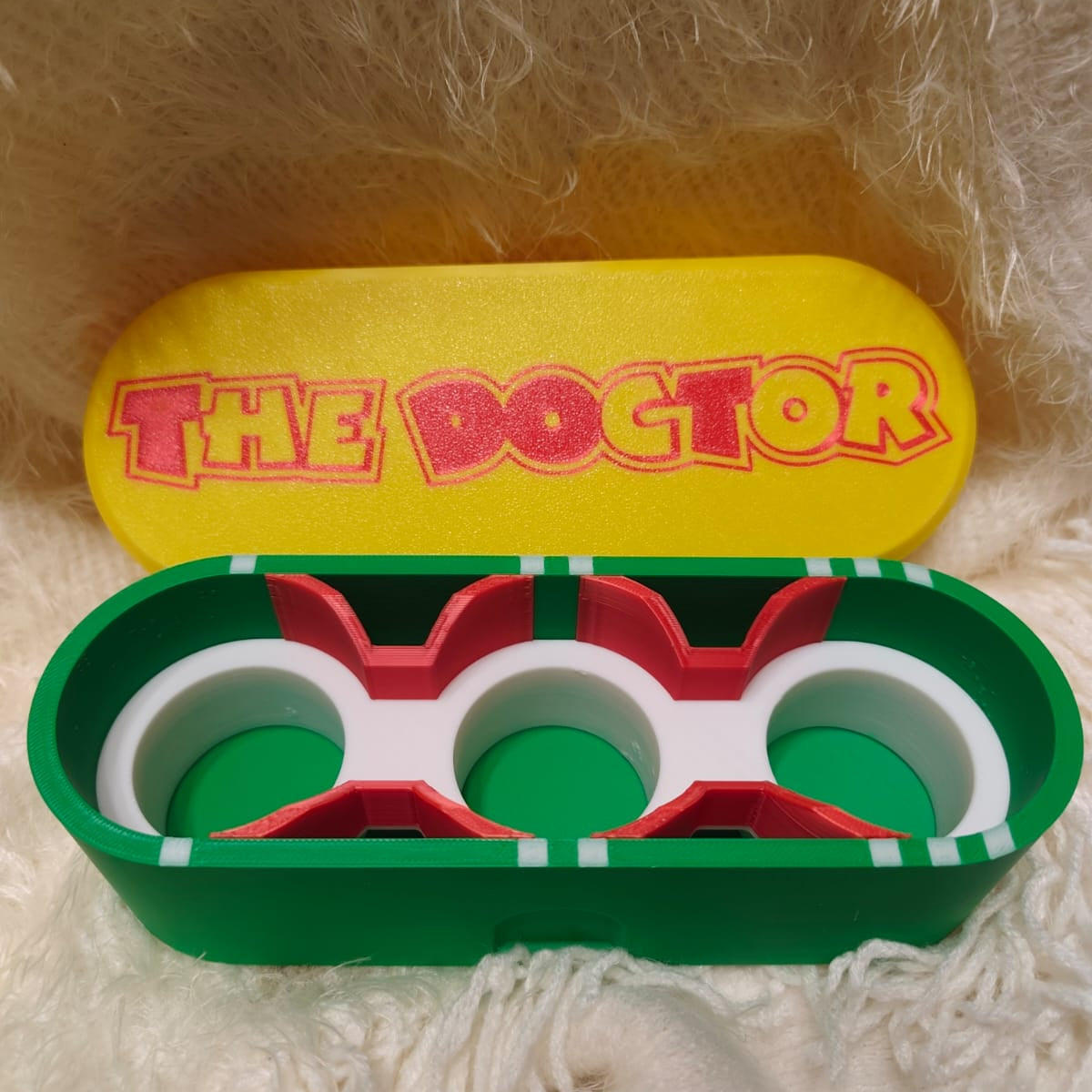 Custodia Beyblade X a tema VR46 ''THE DOCTOR''