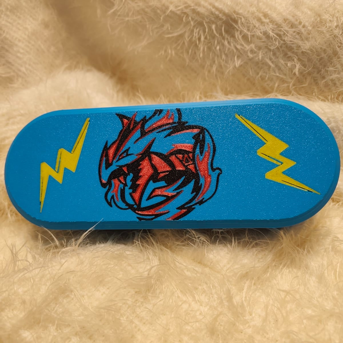 Custodia Beyblade X a tema Cobalt Dragoon